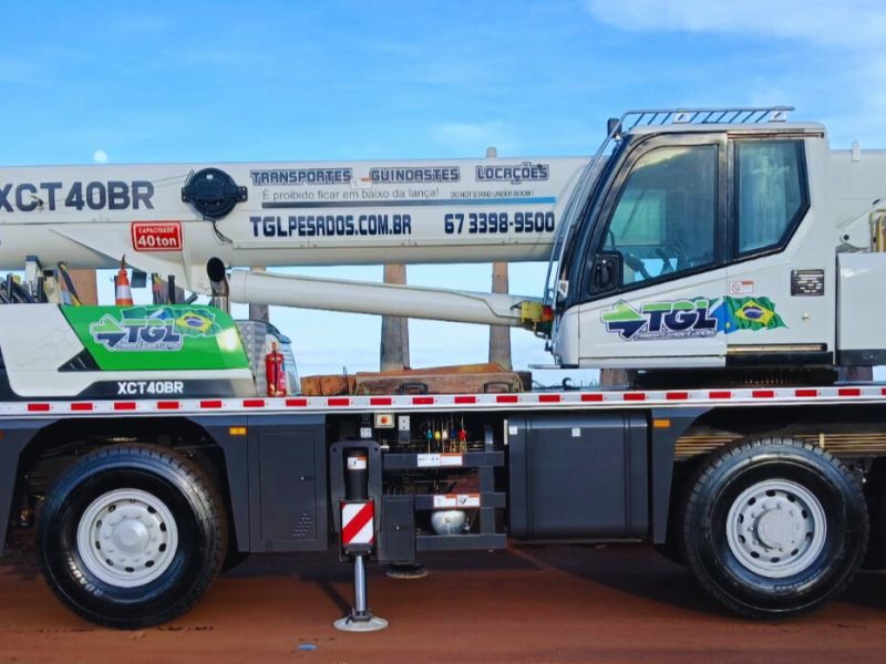 GUINDASTE XCT40BR - 40 TONELADAS